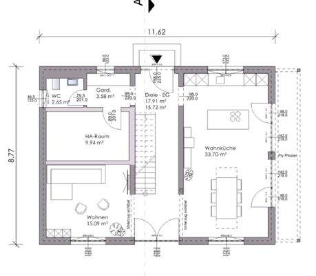 Grundriss Erdgeschoss