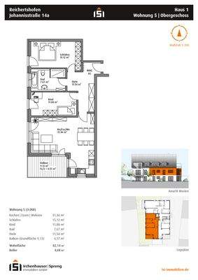 Grundriss Wohnung 5