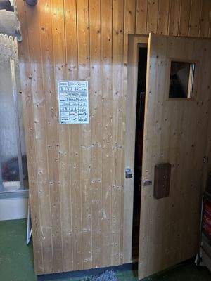 Sauna im Keller