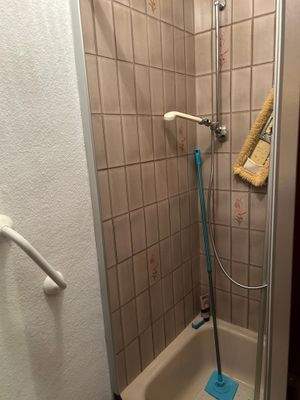 getrennte Dusche