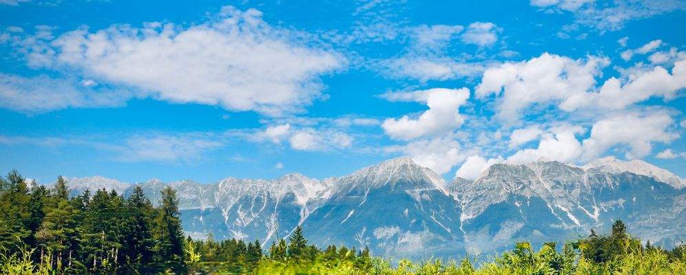 Blick auf die Nordkette