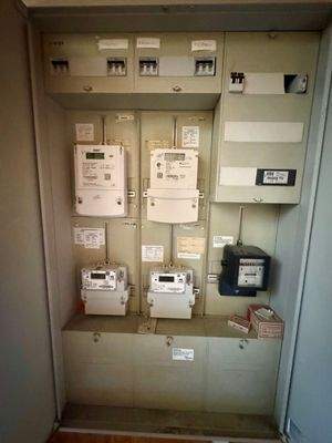 Zählerschrank Hausflur