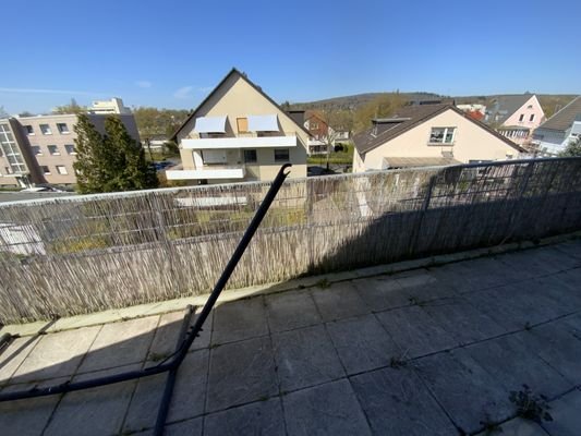 Weitblick vom Balkon