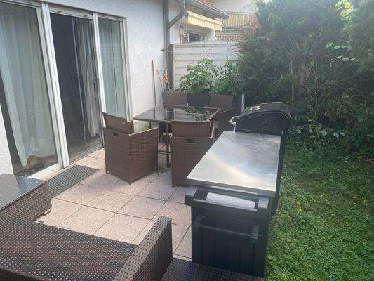 Garten mit Sitzplatz