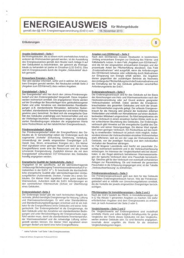 Energieausweis gültig bis 04.03.2028 