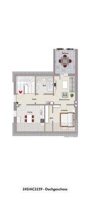 Grundriss DG Vis. 2239