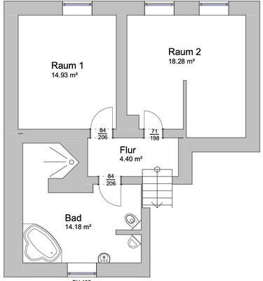 Grundriss Souterrain