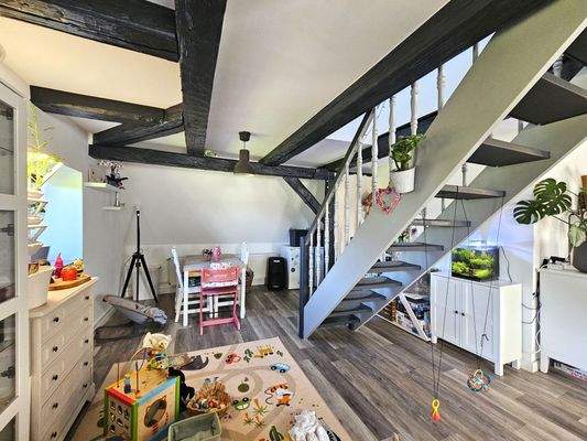 Wohnküche Dachgeschoss