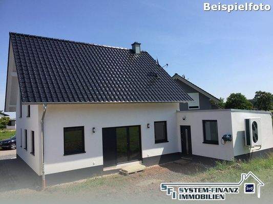 Beispielbild eines ähnlichen, bereits fertiggestellten Neubaus