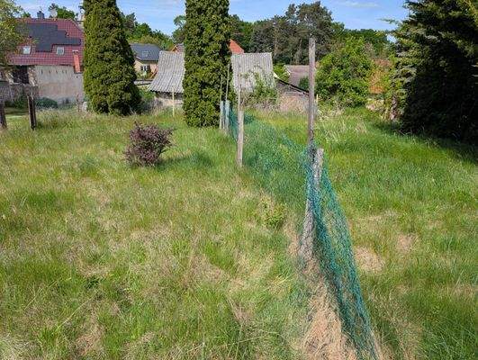 Garten hinter der Scheune