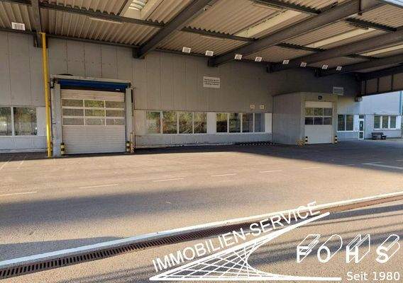 Andienung Halle(Lagerfläche) 4.658,5 m²inkl. Büro 