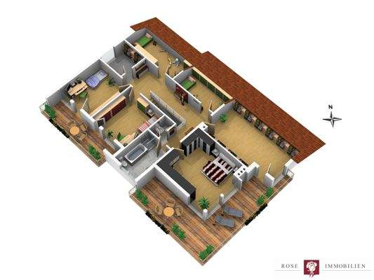 Grundriss DG (unverbindliche Illustration)