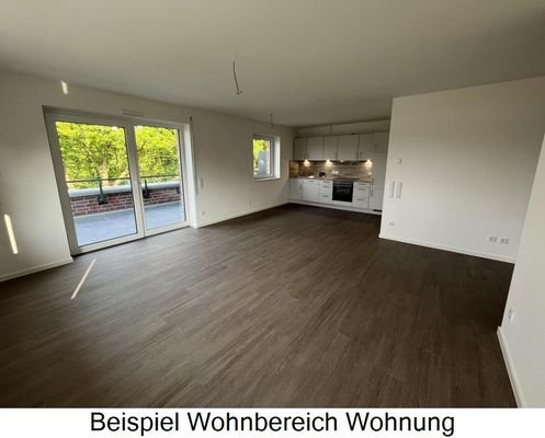 Beispiel Wohnbereich und Küche Wohnung