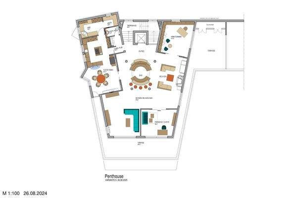 742- PENTHOUSE mit Whg 2.OG 294 m²- VARIANTE 6 - 26.08.25-1