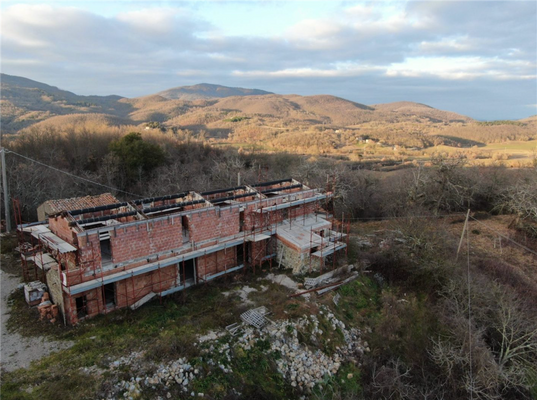 Draufsicht auf das Haus