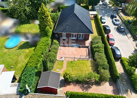 Grundstücksansicht Westen