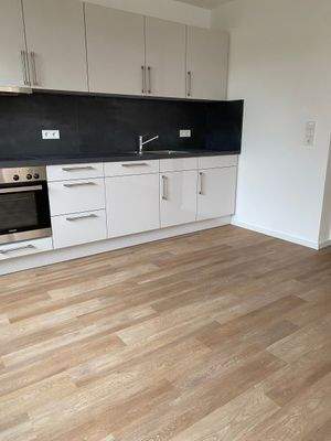 Moderne Küche mit Holzoptik