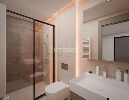 Apartments Near Social Amenities and Sea in Antalya Muratpaşa