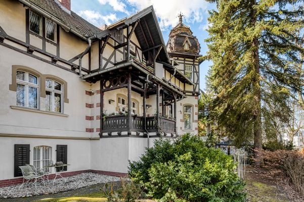 Ostgarten mit Loggia