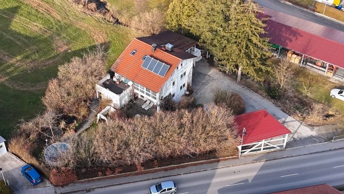 Einfamilienhaus Triftern  Drohne