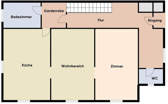 Grundriss ohne Maßstab EG - Top 1