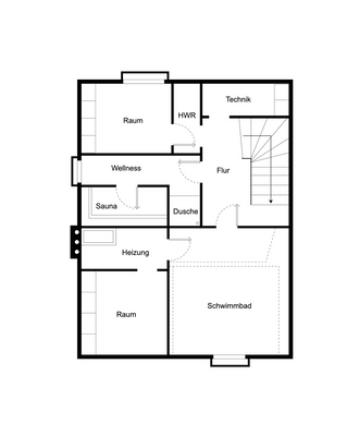 Grundriss Untergeschoss