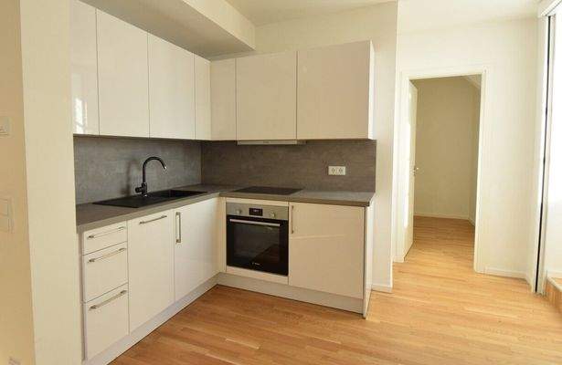 Einbauküche mit Elektrogeräten