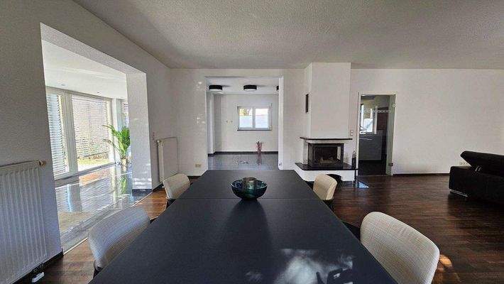 Blick in die offene Küche