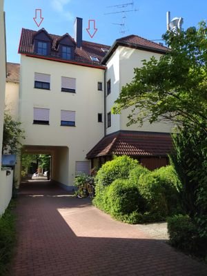 Wohnung markiert