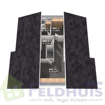 Grundriss Spitzboden