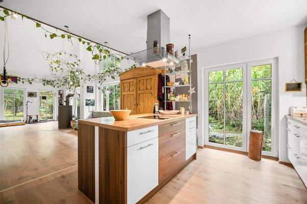 Blick aus der Küche 