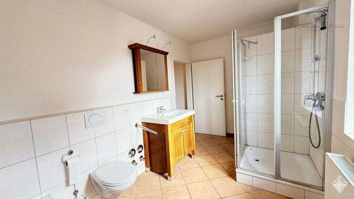 Vollbad mit Dusche und Badewanne