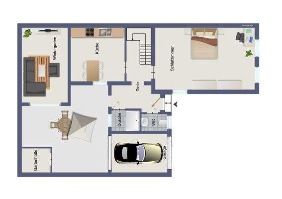 Grundriss Erdgeschoss