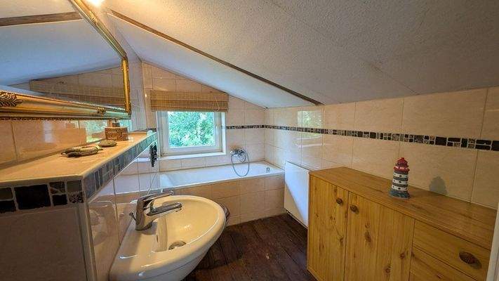 Badezimmer Dachgeschoss