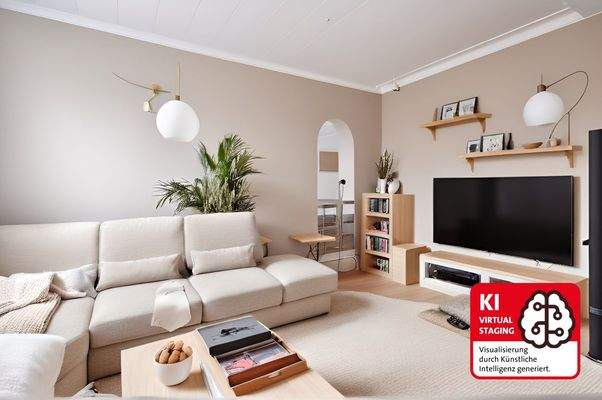 Wohnzimmer (Virtual Staging)