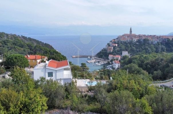 Baugrundstück mit Meerblick in Vrbnik, Insel Krk