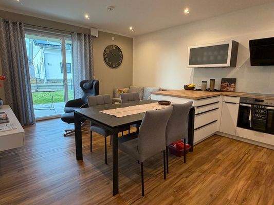 Musterwohnung Wohn-Ess-Bereich