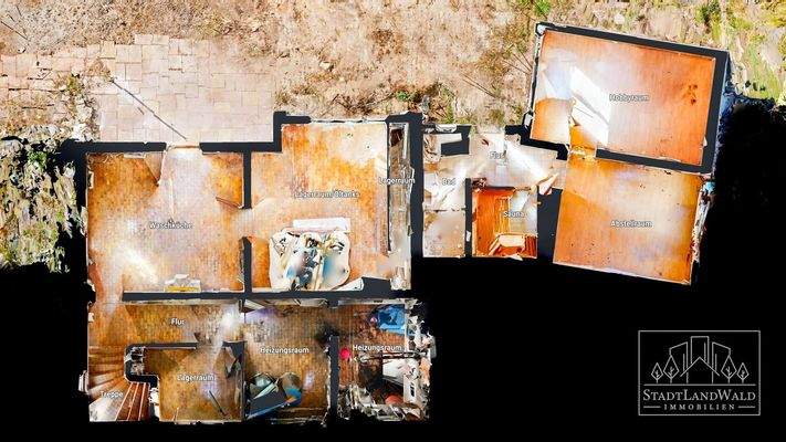 UG - Schematischer Grundriss