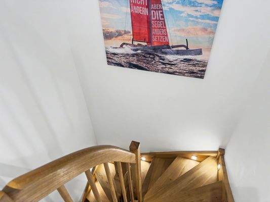 Treppenbereich in Souterrain 