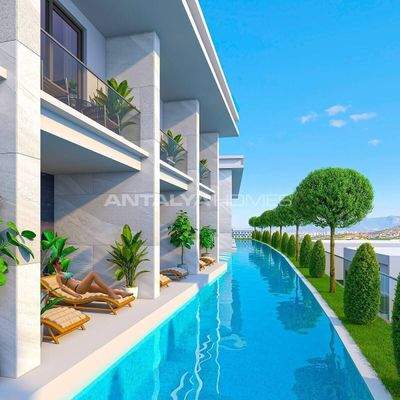 Stylish Real Estate in Luxury Complex in Kargicak Alanya