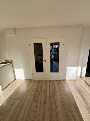 Doppeltür Wohnzimmer zum Flurbereich