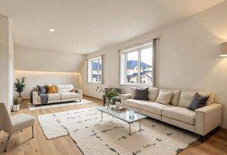 Wohnzimmer - durch KI erstellt