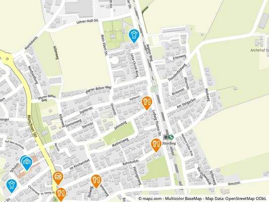 Geolyzer Kartenausschnitt