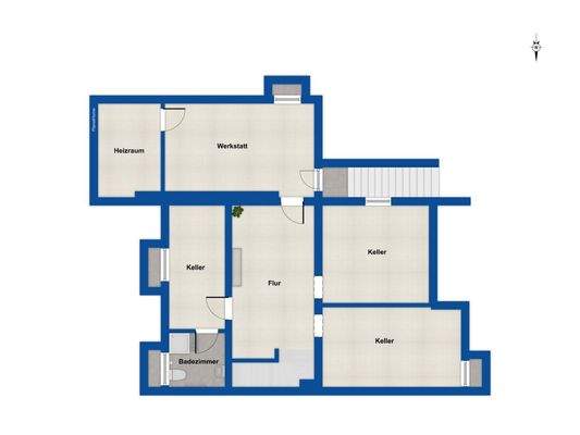 Grundriss Kellergeschoss