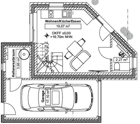 Grundriss Erdgeschoss