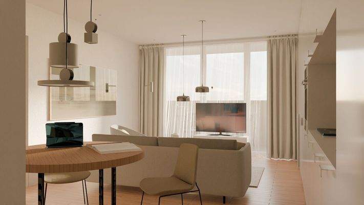 Visualisierung Wohnzimmer