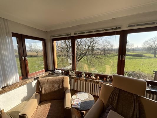 Ausblick Wohnzimmer