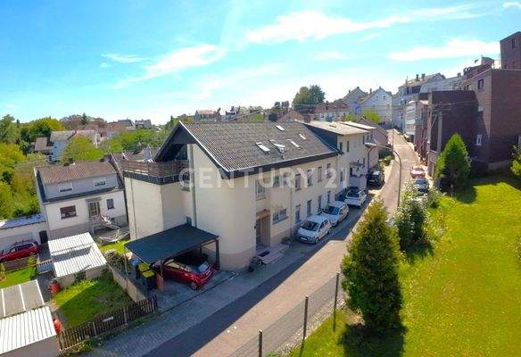 Ansicht der Vorderseite des Hauses