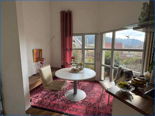 Lichtdurchfluteter Sitzplatz