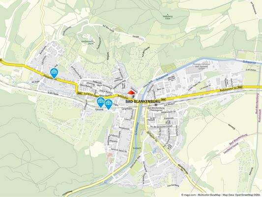 Geolyzer Kartenausschnitt